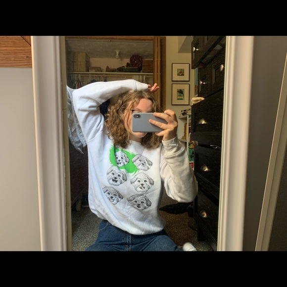 Tops - Quirky Puppy Crew Neck.